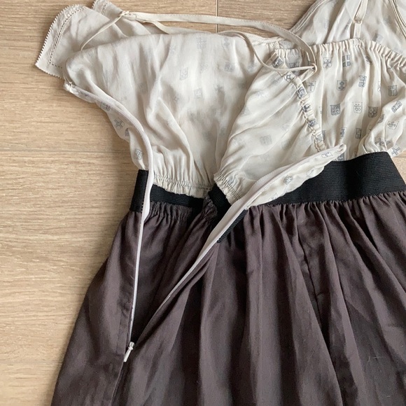 Gentle Fawn Ruffle Dress with Pattern - Picture 8 of 12